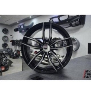 Juego de 4 Llantas 18 Arceo Madrid Black Polish AR