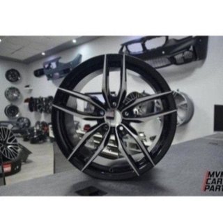 Juego de 4 Llantas 18 Arceo Madrid Black Polish AR