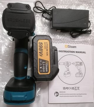 Llave Pistola de impacto Gisam 1200 N.M