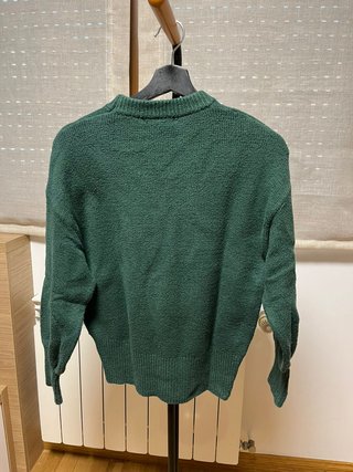 Jersey Pull&Bear verde talla XS