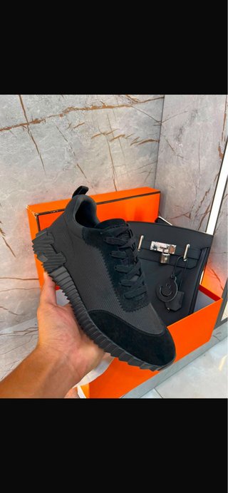 Hermes Bouncing Sneakers Negras Tengo muchos model