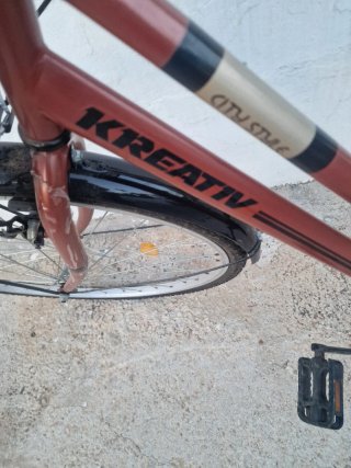 Bicicleta Paseo Kreativ Vita Style 28 Negra
