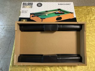 Billar de mesa para niños