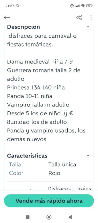 Disfraces Adulto y Niño