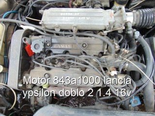 Motor 843a1000 lancia ypsilon doblo 2 1.4 16v