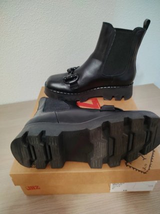 Botín piel negro JH2 talla 39