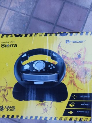 Volante y Pedales Tracer Sierra