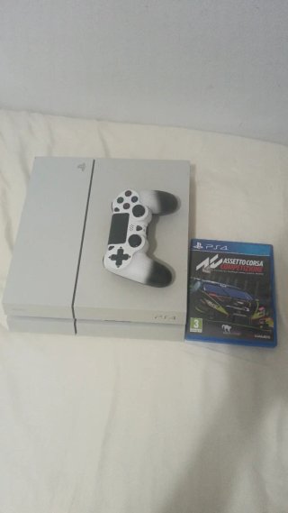 Ps4 Fat + Mando + Juego Assetto Corsa