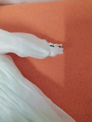 Vestido de muñeca antiguo años 40