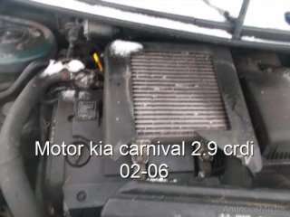 Motor kia carnival 2.9 crdi 02-06
