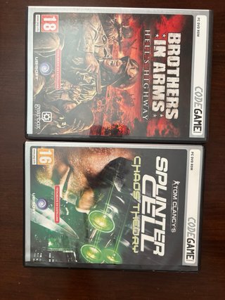 Juegos PC Prince of Persia y World in Conflict
