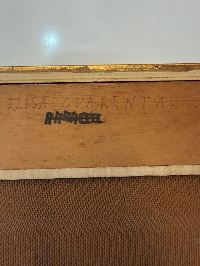 Óleo Elisa Cuarental Hernández 1977
