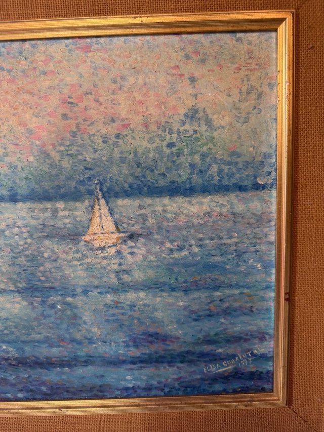 Óleo Elisa Cuarental Hernández 1977