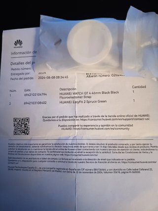 Huawei Watch GT 4 con caja, Cargador y Garantía