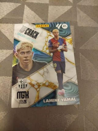 Carta Panini Top Crack Lamine Yamal 25/26