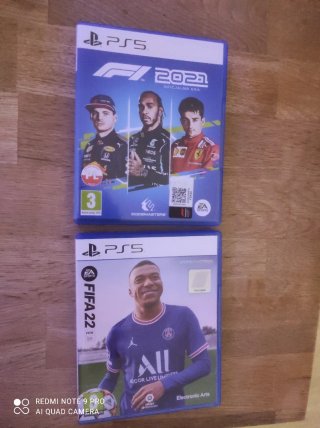Pacchetto 2 Giochi PS5: F1 2021 e FIFA 22