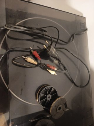 Tocadiscos Silver SL 600 Negro