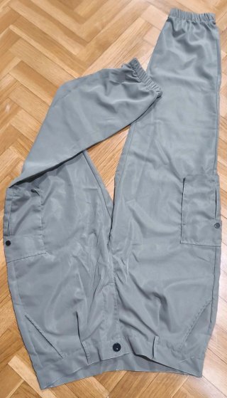 Pantalón cargo hombre verde oliva