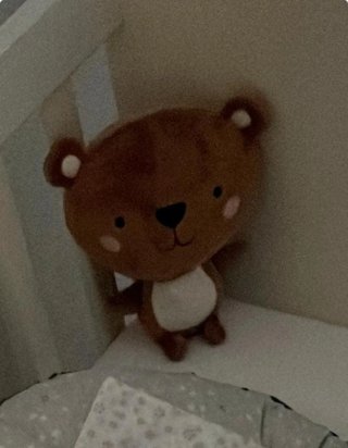 Peluche de oso marrón