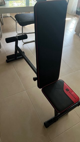 Banco de pesas Decathlon 500