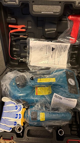 SEESII Kit Gato Hidráulico Eléctrico Coche