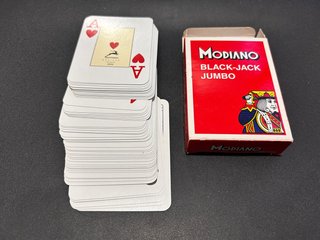 Carte Modiano Black-Jack Jumbo
