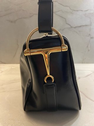 Bolso Gucci Piel Negro  Echo en Italia con piel