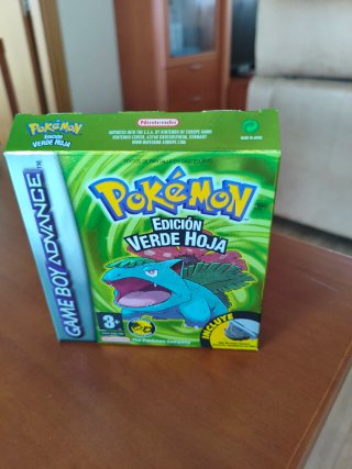 Pokémon Verde Hoja Game Boy Advance
