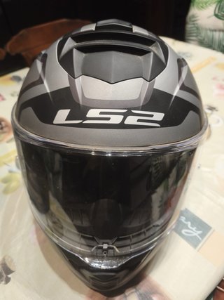 2 Cascos de Moto (Gris y Rojo)  Tamaño M