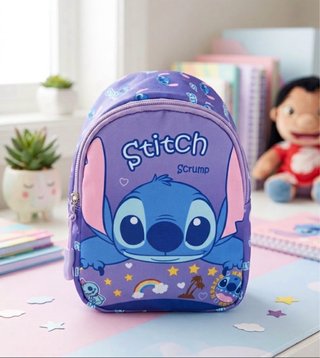 Mochila Morada Stitch