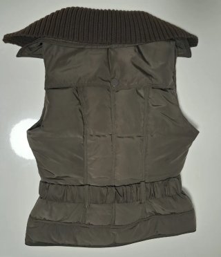 Chaleco Yaya Talla 36 Marrón caqui