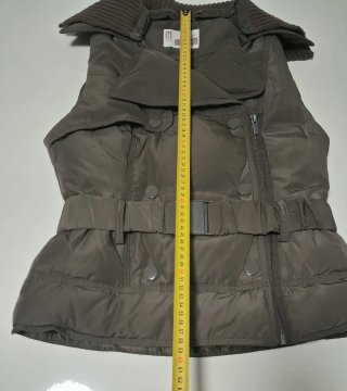 Chaleco Yaya Talla 36 Marrón caqui