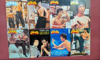 8 Revista Dojo con portada de Bruce Lee