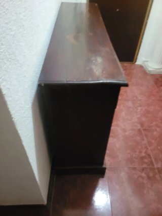 Mobile bar Boticario Colonial in Teak Wood