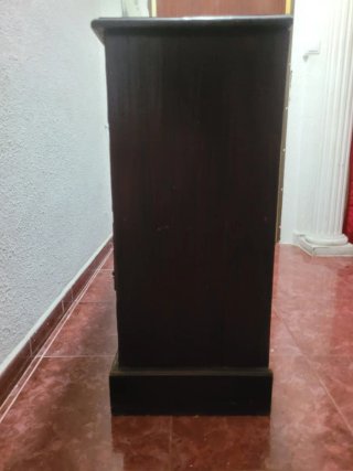 Mobile bar Boticario Colonial in Teak Wood