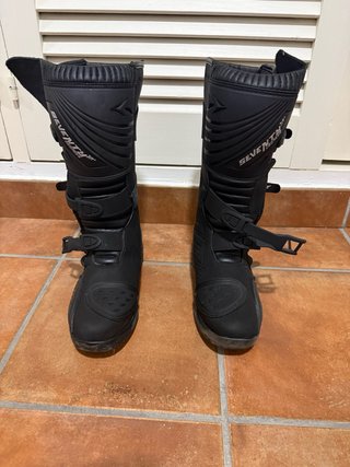 Botas de Moto Enduro/Motocross Negras