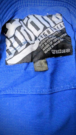 Kimono GI BUDDHA FIGHT Jiu Jitsu Talla A2 Azul