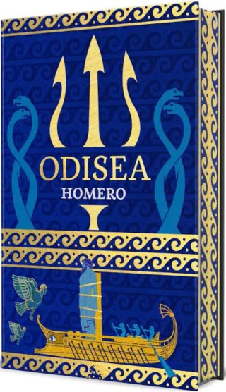 Libro Odisea (EDICION limitada con cantos "Oro")