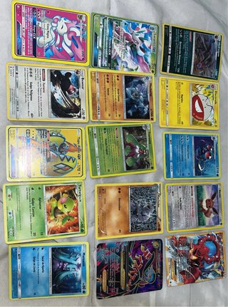 45 Cartas Pokémon Variadas