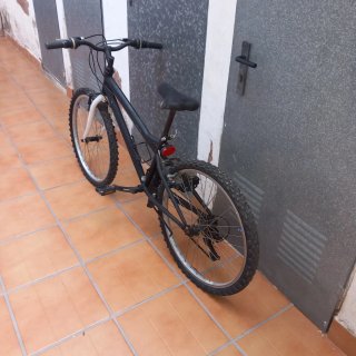 Bicicleta negra