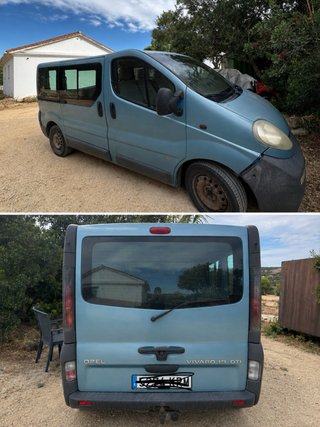 Opel Vivaro 2003- 216.000km 9pl