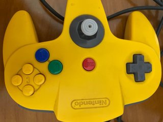 Controller Nintendo 64 Giallo