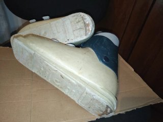 Botas de esquí alpino vintage