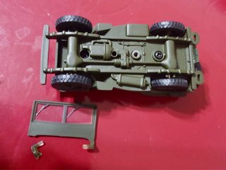 Jeep Die Cast 1:43 Modello danneggiato
