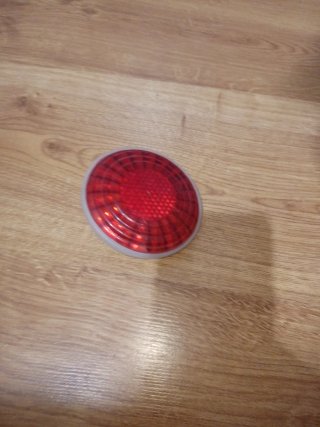 Catadióptrico/Reflector Moto Rojo