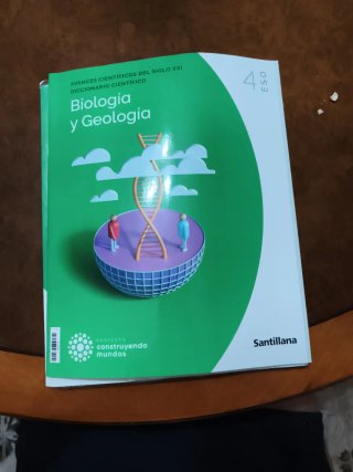 Biología y Geología 4 ESO. Editorial Santillana.