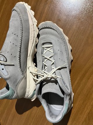 Adidas Deportivas Piel Gris/Teal