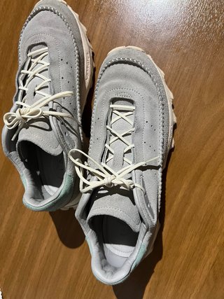 Adidas Deportivas Piel Gris/Teal