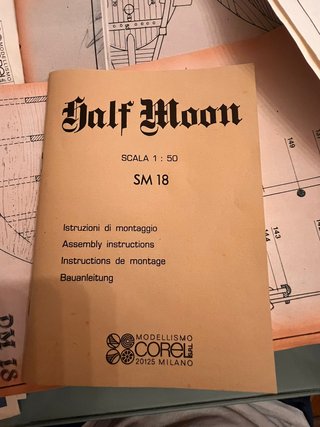 Modellismo Navale Corel Half Moon