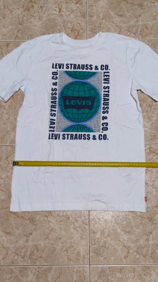 Camiseta Levi's Blanca Talla 16 Años / XS adulto